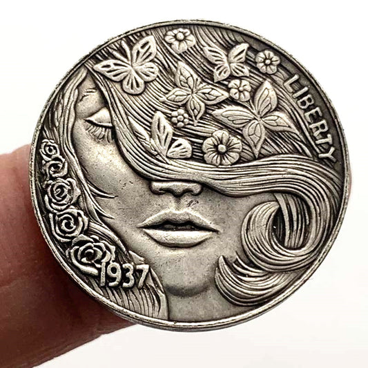 Brass Old Silver Commemorative Coins