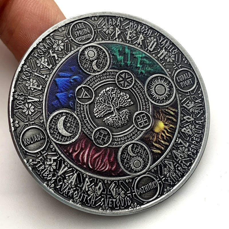 Niue Life Tree Array Ancient Silver Coins