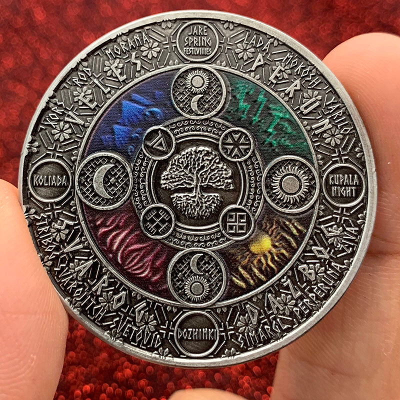 Niue Life Tree Array Ancient Silver Coins