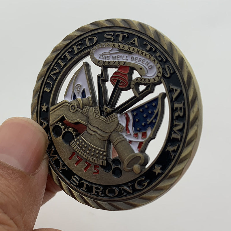 Fashion Commemorative Coins Gift Travel Badges