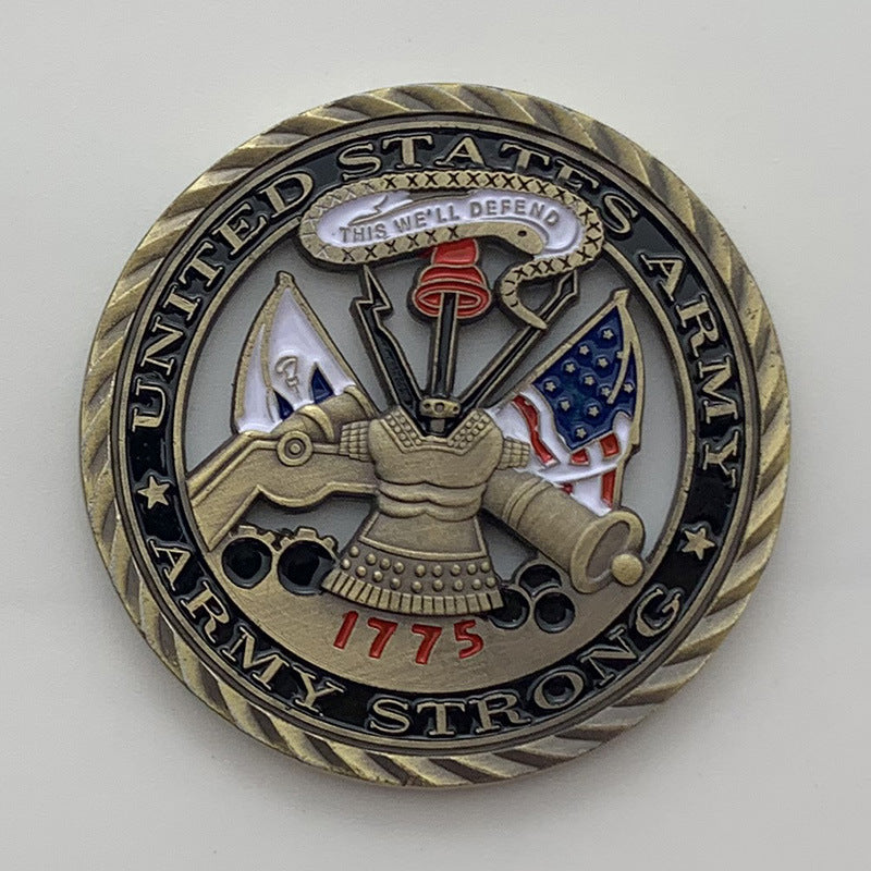 Fashion Commemorative Coins Gift Travel Badges