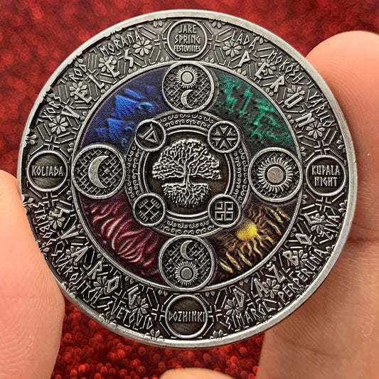 Niue Life Tree Array Ancient Silver Coins