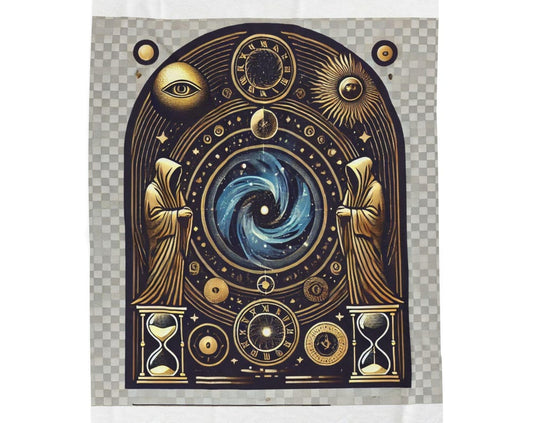 Celestial Velveteen Plush Blanket